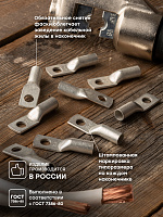 Наконечник медный луженый ТМЛ 25-8-8 EKF PROxima