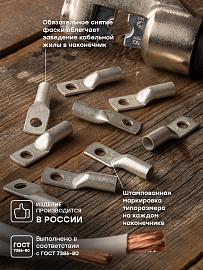 Наконечник медный луженый  ТМЛ 25-8-8 EKF PROxima