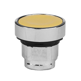 Головка кнопки OptiSignal D22 A4-P-5 желтая металл ZB4BA5 332216 КЭАЗ