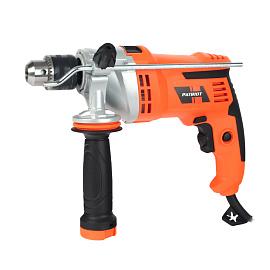 Дрель ударная электрическая PATRIOT FD 850h, с ударом, мощность 850Вт, макс.диаметр 13мм, глубиномер + дополнительная ручка