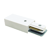 Коннектор шинопровода прямой SC-1W-TL белый серии TOP-LINE 4690612029344 IN HOME