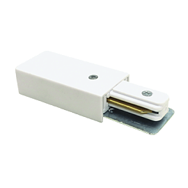 Коннектор шинопровода прямой SC-1W-TL белый серии TOP-LINE 4690612029344 IN HOME