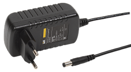 Драйвер LED ИПСН 24Вт 12 В адаптер -JacK 5,5 мм IP20 IEK-eco LSP2-024-12-20-11 IEK
