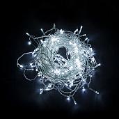 Гирлянда Занавес 2х1,5м 204Led холодный свет 5000К эффект стробов прозрачный провод 3м IP44 CL19 32332 Feron
