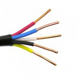 Кабель силовой ВВГнг (A) 5х 2.5 ок (N,PE)-0,66 Дмитров-кабель (10м)