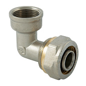 Фитинг обжимной угольник с переходом на ВР 1/2"x16 Altstream 002030401