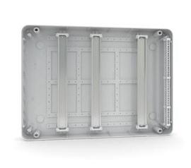 Бокс пластиковый КМПн- 8 IP65 навесной TEKFOR черн. прозр. дверь 178х204х114 TF5-KP72-N-08-65-K03-K02 /уп.1шт/ IEK