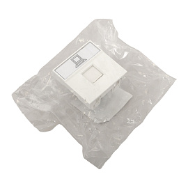 Розетка RJ45 кат. 5e, 2 модуля EKF