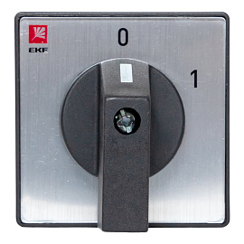 Переключатель кулачковый  ПК-1-12 25А 2P "0-1" (pk-1-12-25)  EKF