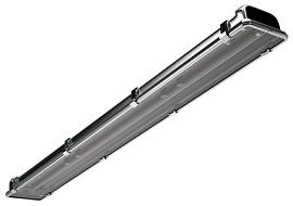 Светильник накладной люминесцентный 2х36Вт, IP65 INOX 236 1077000100 HF ES1 с ЭПРА , с БАП Световые технологии