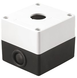 Корпус КП101 для кнопок 1место белый (BKP10-1-K01) IEK