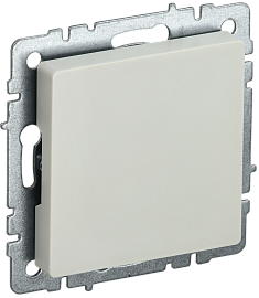 Заглушка с суппортом МЗ10-БрКр бежевый  BRITE  BR-PL10-K10 IEK