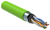 Витая пара F/UTP кат.6 4х2х0,57 (23AWG) LSLTx зеленый solid (305м) LC1-C604-322 ITK