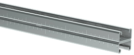STRUT-профиль перфорированный двойной 41х21х2600-2,0 CLM50D-PSD-41-21-26-2 IEK