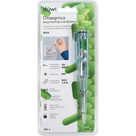Отвертка индикаторная  для тестирования электрических цепей ОП-1 DUWI 26006 6