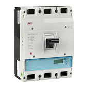 Выключатель автоматический 1000А 3П трехполюсный AV POWER-4/3 50kA ETU6.0AVERES mccb-43-1000-6.0-Аv EKF
