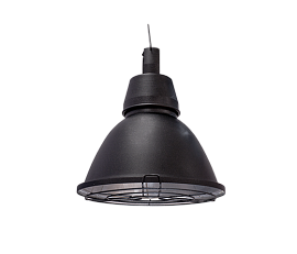 Светильник НСО17-60-102 Kupol K 60Вт 220В IP23 Ø320х410 Е27 отражатель Al  черный 1017060102 АСТЗ