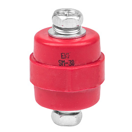Изолятор шинный (силовой) SM 30 380А 8кВ с болтом plc-sm-30 EKF
