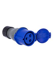 Розетка кабельная силовая Easy&Safe 232EC6, 32А, 2P+E, IP44, 6ч 2CMA102031R1000 ABB