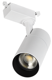 LIGHTING Светильник светодиодный трековый ДТО 1302 20Вт 4000К однофазный 24град белый IEK