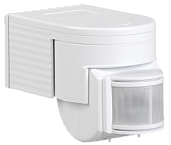 Датчик движения инфракрасный ДД 012 белый,1100W, угол обзора 180 градусов, дальность 12м IP44 IEK