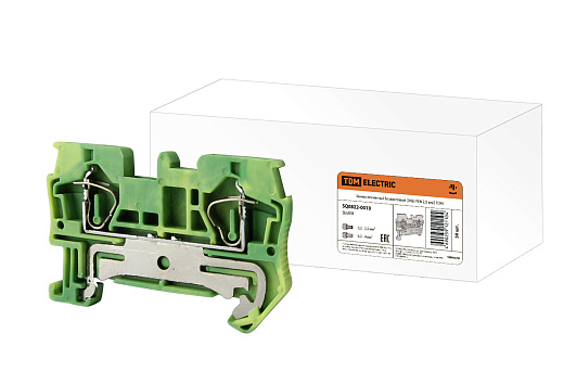 Изображение товара Зажим клеммный безвинтовой (ЗКБ) PEN 2,5 мм2 TDM /50 шт/ SQ0822-0010