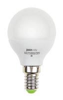 Лампа светодиодная 5Вт Е14 G45 3000К 400Лм матовая 220В Шар PLED-ECO .1036896A Jazzway