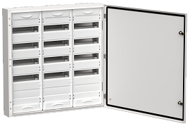 Корпус металлический ЩРн-180 (3х60) 835х830х140мм IP54 белый (две двери)  TITAN 5  TI5-50-N-3X060-54IEK