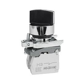 Переключатель OptiSignal D22 C4-S-25 2 положения металл 1НО+1НЗ XB4BD25 332171 КЭАЗ