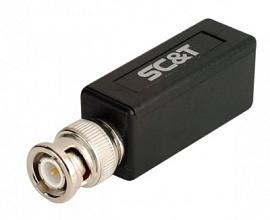 Пассивный приемопередатчик HDCVI/HDTVI/AHD по витой паре до 400м SC&T TTP111HD (в паре с активным приемником/передатчиком TTA111HDR/TTA111HDT)