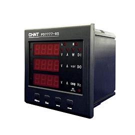 Многофункциональный измерительный прибор PD7777-8S4 380V 5A 3 фазы 120x120 светодиод. дисплей RS485 765098 CHINT