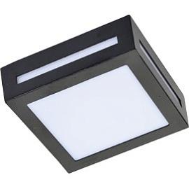 DL Светильник светодиодный накладной GX53 LED 3082W IP65 матовый Квадрат металл. 1*GX53 Черный 136x136x55 FB53SSECH ECOLA