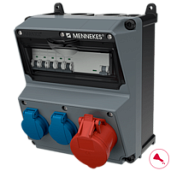 Комбинация розеток кабельных силовых AMAXX 920037 Mennekes
