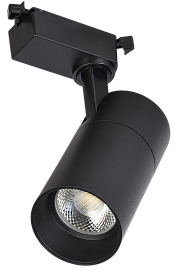 LIGHTING Светильник светодиодный трековый ДТО 1302 20Вт 4000К однофазный 24град черный IEK