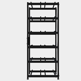 Стеллаж 6 полочный 2 ряда 800х935х2280 R6N2R809322AT Systeme Electric