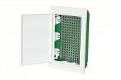 Корпус встраиваемый City9 Box IT с белой дв. 3ряд/36мод 2 розетки