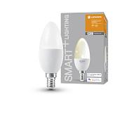 Лампа светодиодная 5Вт E14 2700К 470лм диммируемая LEDVANCE SMART+ B WiFi 4058075485532