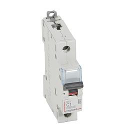 Выключатель автоматический DX3 1А 1П однополюсный C 10кА 407662 Legrand