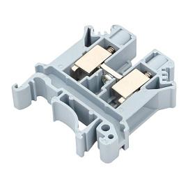 Колодка клеммная винтовая 10 UT серая scr-ut-10-g