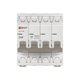 Выключатель автоматический ВА 47-63N 4P 40А (C) 4,5 кА PROXIMA  M634440C EKF