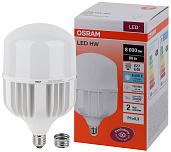 Лампа светодиодная 80 Вт E27/E40 LED HW 8X1 6500К 8000Лм матовая 230В 4058075576957 OSRAM