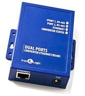 Конвертер с гальванической развязкой Ethernet / RS485 x2 Z-397 (мод. WEB) IronLogic