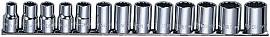 Набор головок торцевых 12-гранных MAXI-DRIVE 1/2"DR на держателе, SAE 3/8--1-1/8", 13 предме S05H4213S