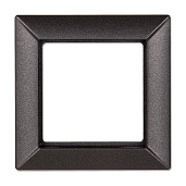 Рамка для розеток и выключателей 1 пост Ecoprofi антрацит EP481AN JUNG