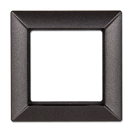 Рамка для розеток и выключателей 1 пост Ecoprofi антрацит EP481AN JUNG