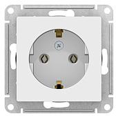 Розетка с заземлением 16А механизм ATLASDESIGN лотос ATN001343 Systeme Electric