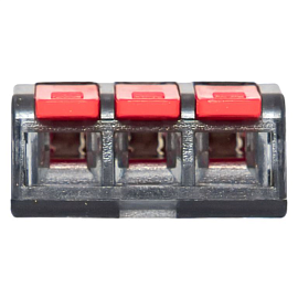 Строительно-монтажная клемма СМК 221-413 3 отверстия 0.2-4.0 мм2 (plc-smk-221-413) EKF PROxima