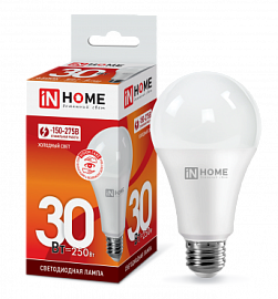 Лампа светодиодная LED-A70-VC 30Вт 230В Е27 6500К 2700Лм 4690612024165  IN HOME