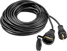 STAYER RC 315, 20 м, 3700 Вт, 1 гнездо, IP44, КГ 3х1.5 мм², удлинитель-шнур 55026-20