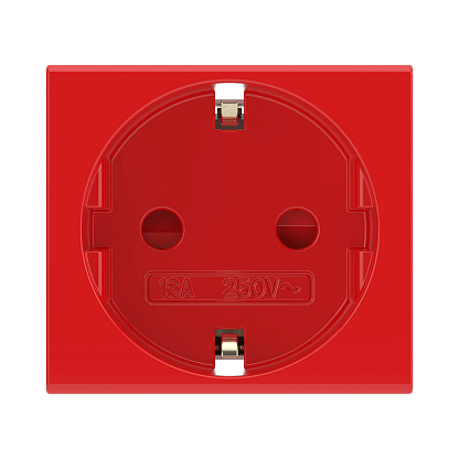 Изображение товара Розетка силовая VIVA 2Р+Е с заземлением 45015 DKC